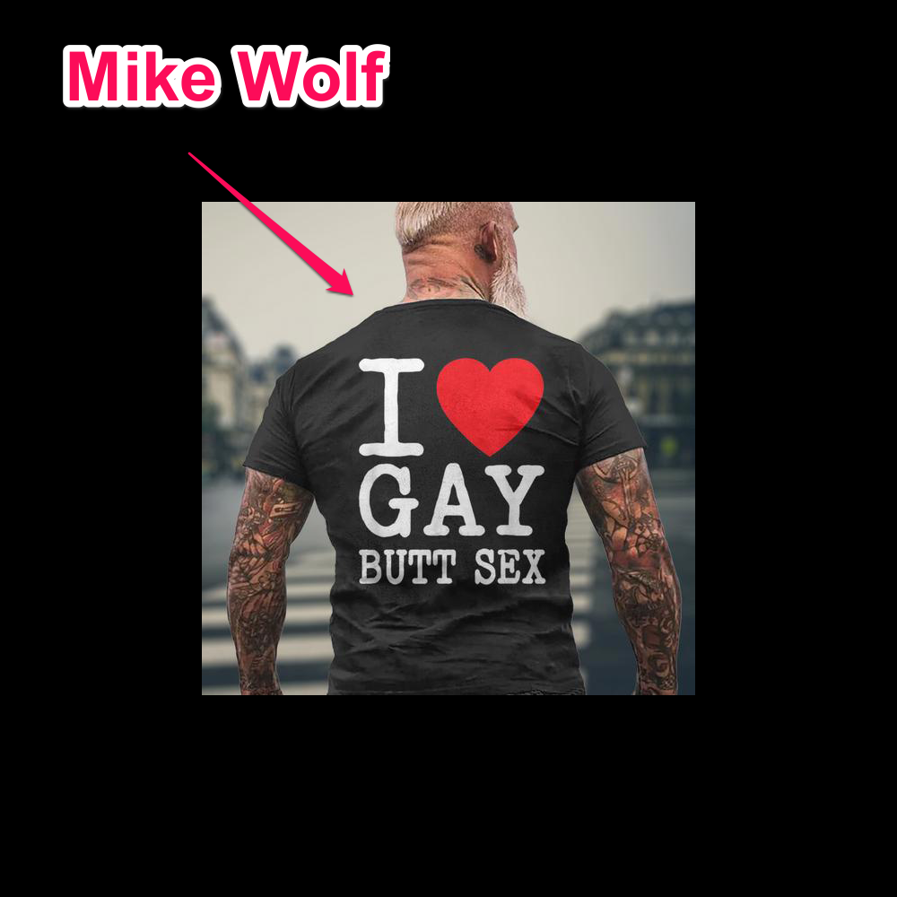 Mike Wolf Is Gay